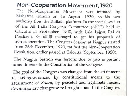 La Non-Coopération de 1920: Une Révolte Pacifique contre le Raj Britannique et une Émergence Fondementale du Nationalisme Indien